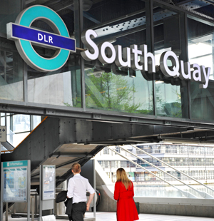 South Quay DLR